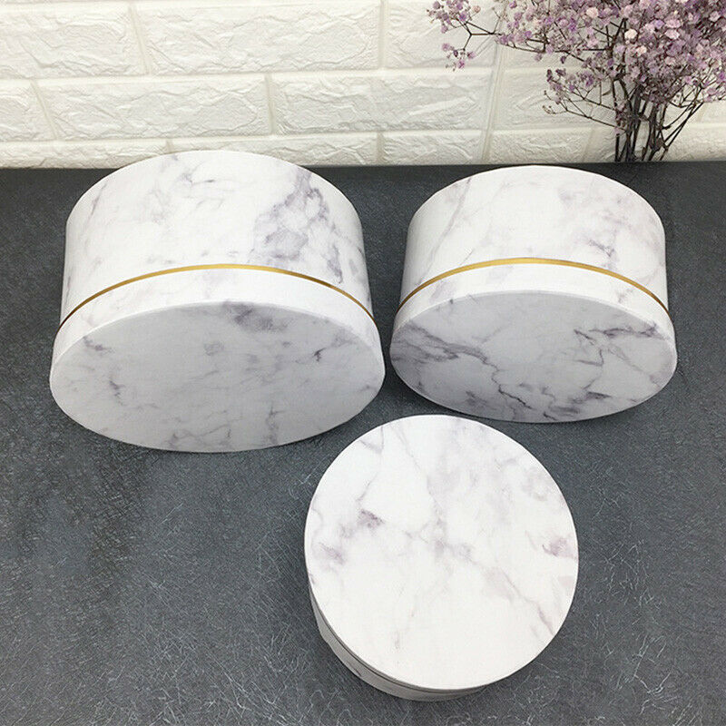 Florist Supply Vases - 3Pcs Florist Hat Boxes Xmas Flower