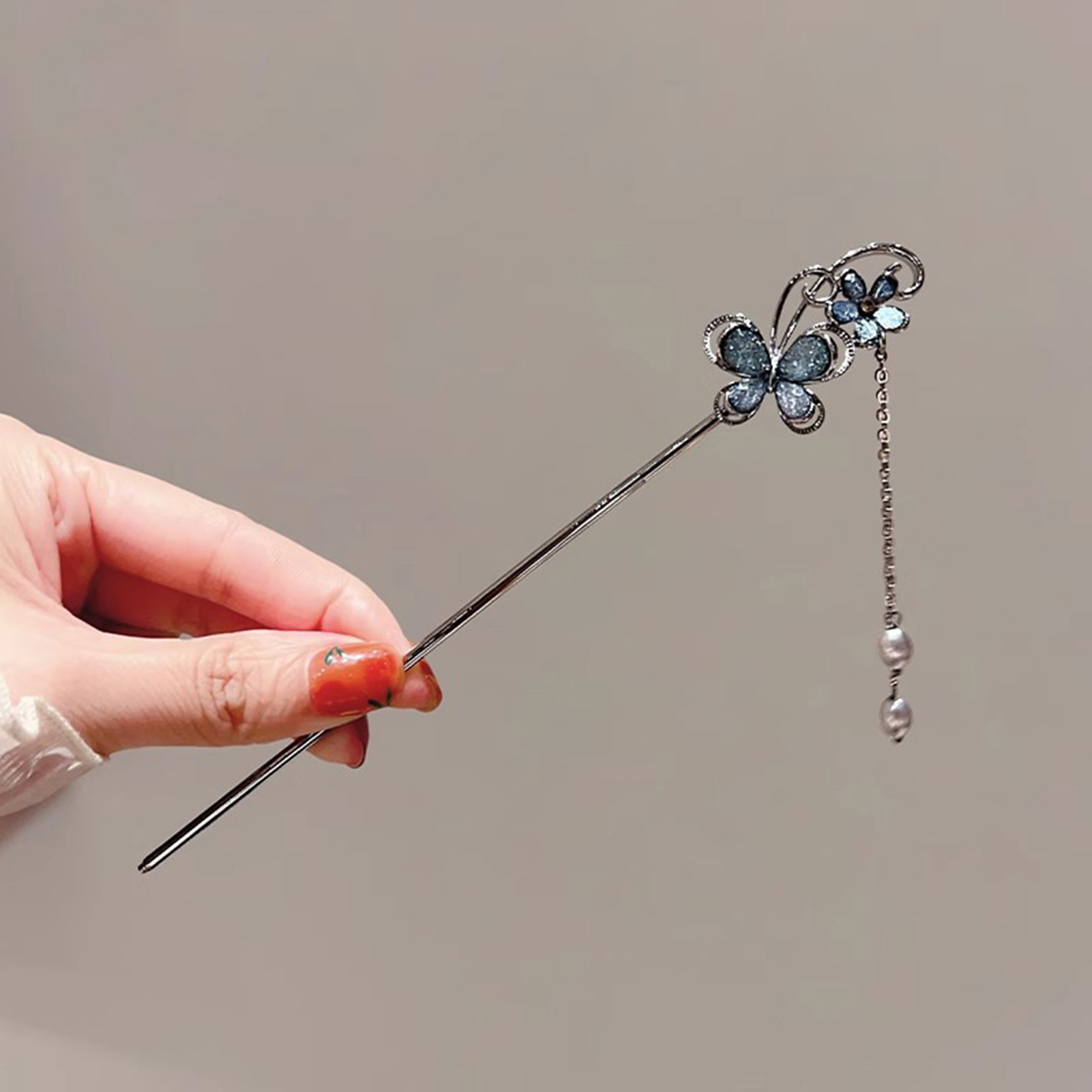 Butterfly Tassel Hairpin Hair  - Supply Florist review and price