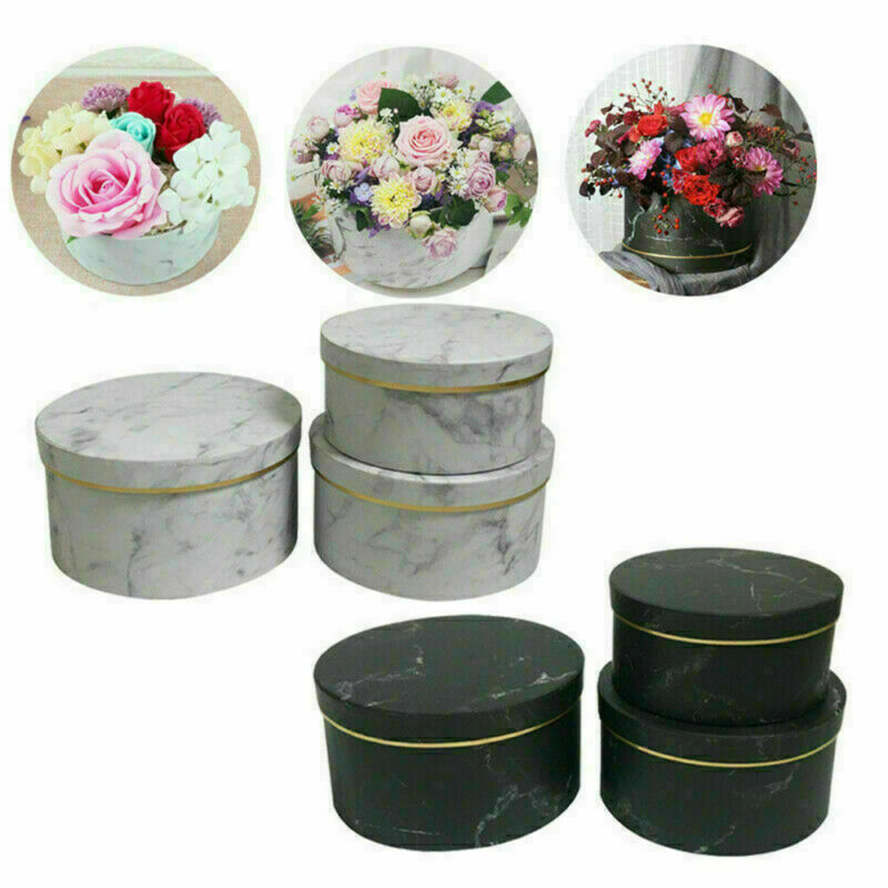 3Pcs Florist Hat Boxes Xmas Fl - Florist Supply Vases review and price
