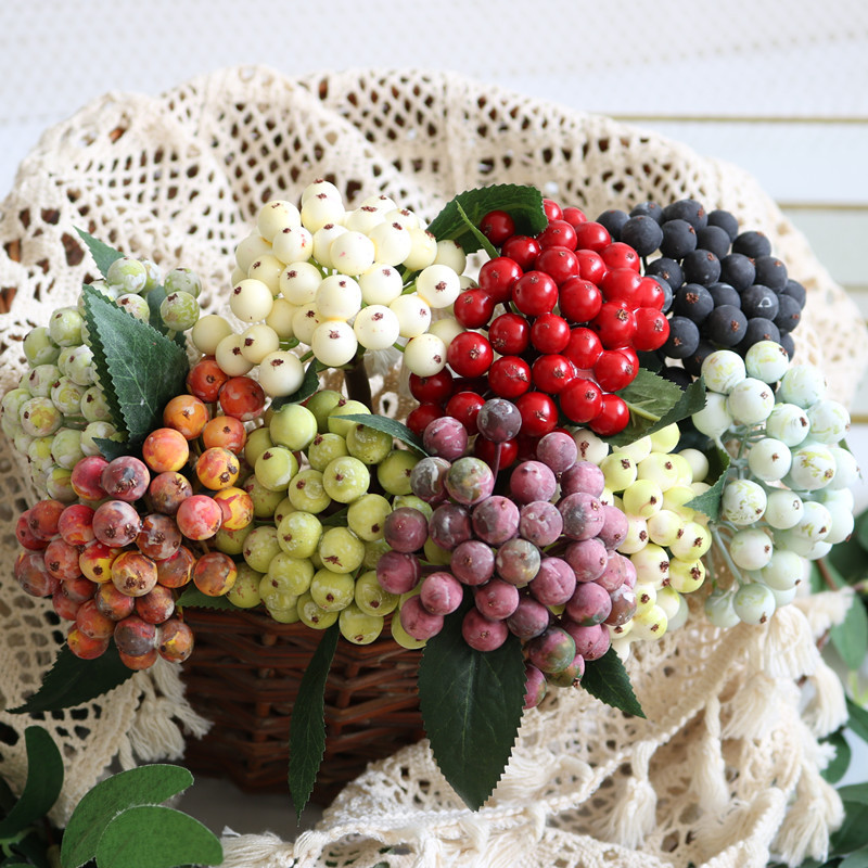 1Pcs Artificial Berry Stem Flo - Florist Supply Bulk review and price