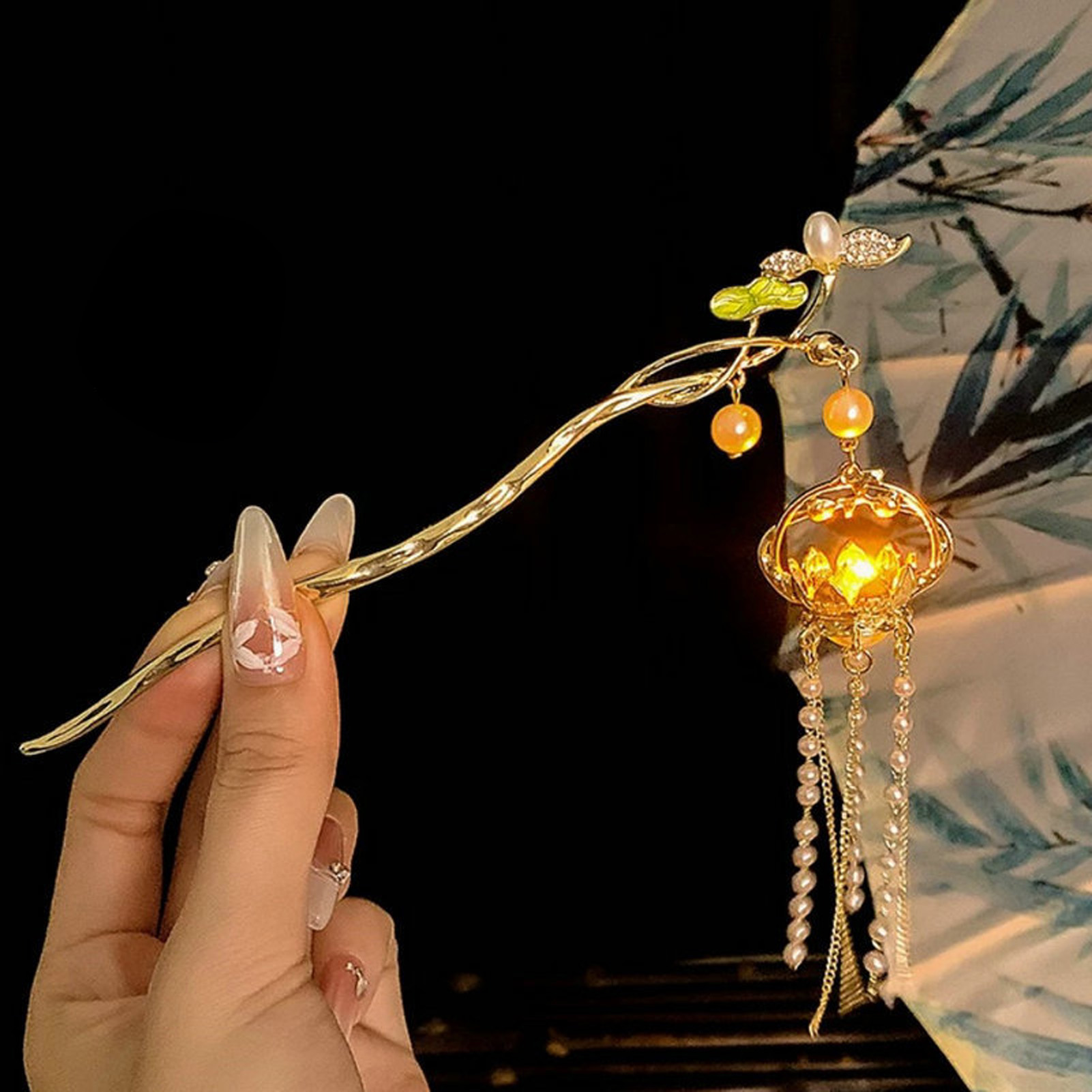 Luminous Flower Hairpin Women  - Supply Florist review and price