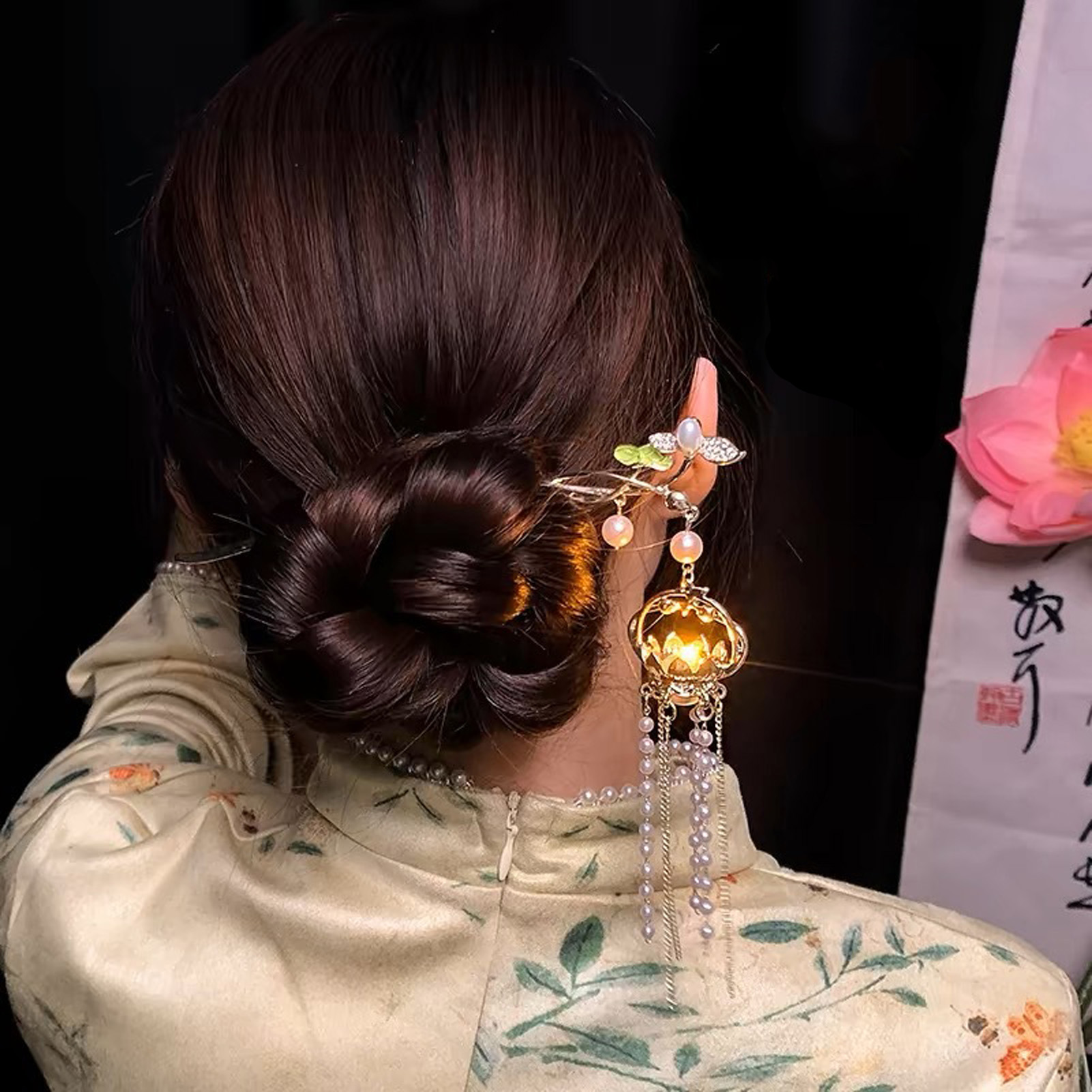 Luminous Flower Hairpin Women  - Supply Florist review and price