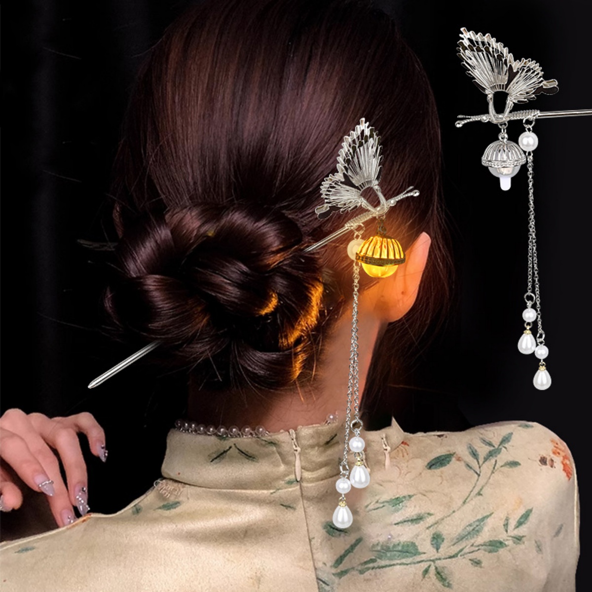 Luminous Flower Hairpin Women  - Supply Florist review and price