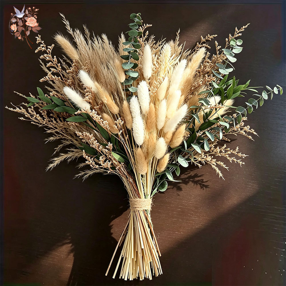 80Pcs Natural Dried Flowers Bo - Eucalyptus Preserved review and price