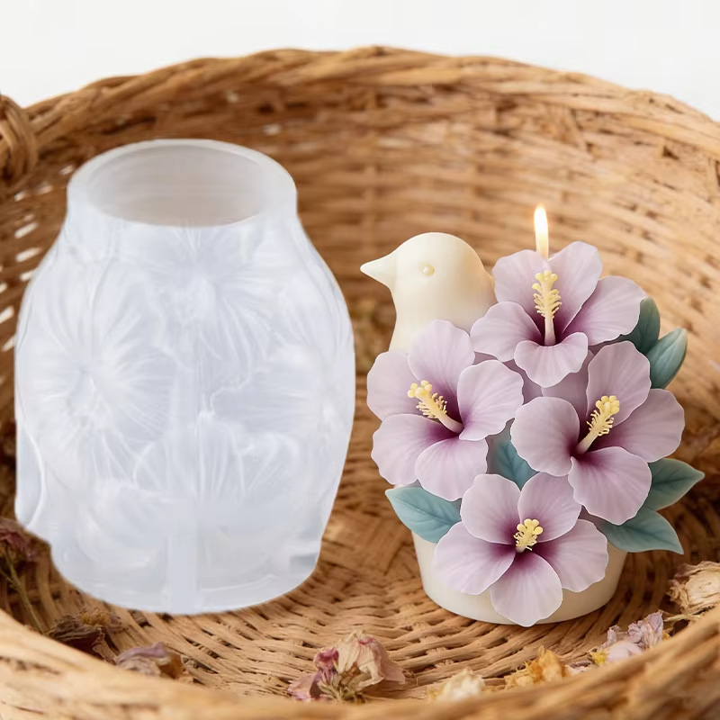 3D Flower Candle Silicone Mold - Florist Supply Vases review and price